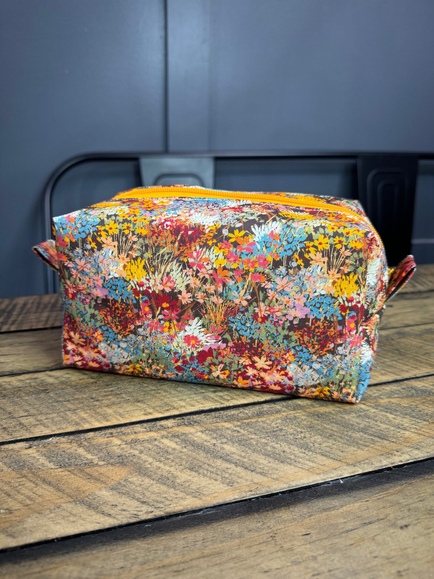 Wildflower Large Makeup Bag